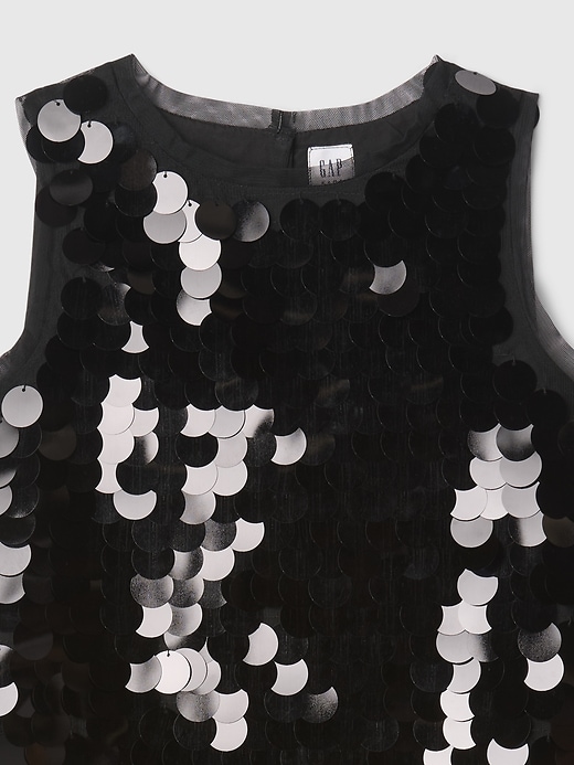 Image number 3 showing, Kids Sequin Shift Dress