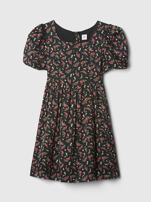 Image number 4 showing, Kids Floral Puff Dress