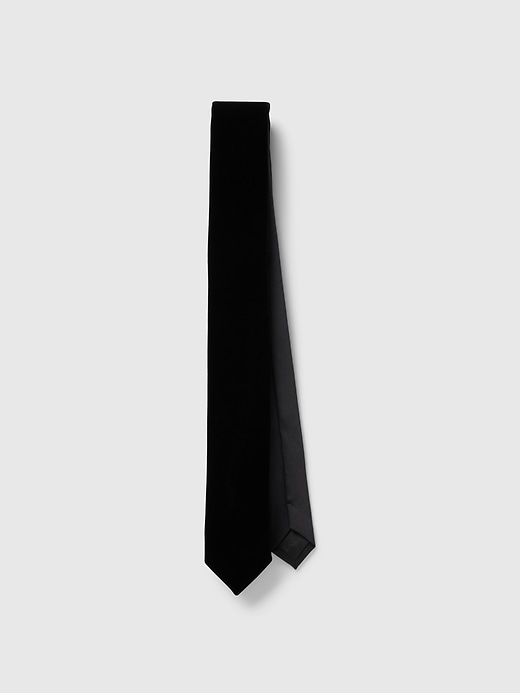 Image number 1 showing, Velvet Skinny Tie