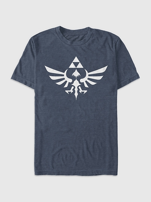 Image number 1 showing, Nintendo Legend of Zelda Triumphant Triforce Graphic Tee