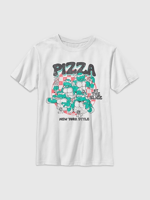 Image number 1 showing, Kids Teenage Mutant Ninja Turtles Pizza By the Slice Graphic Tee