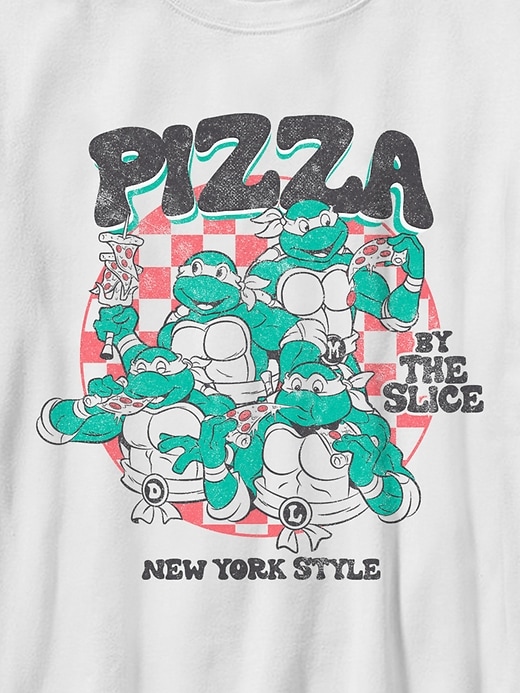 Image number 2 showing, Kids Teenage Mutant Ninja Turtles Pizza By the Slice Graphic Tee