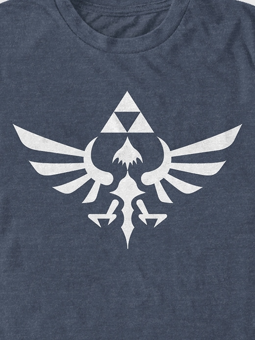 Image number 2 showing, Nintendo Legend of Zelda Triumphant Triforce Graphic Tee