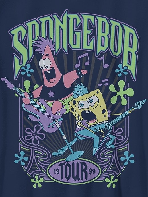 Image number 2 showing, Kids Spongebob Rock Tour Graphic Tee