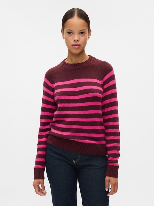 Image number 1 showing, CashSoft Crewneck Sweater