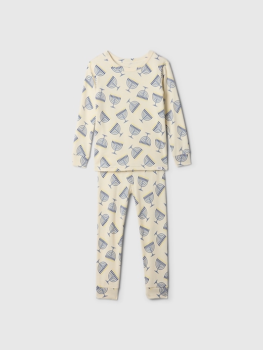 Image number 2 showing, babyGap Organic Brushed Cotton Holiday PJ Set