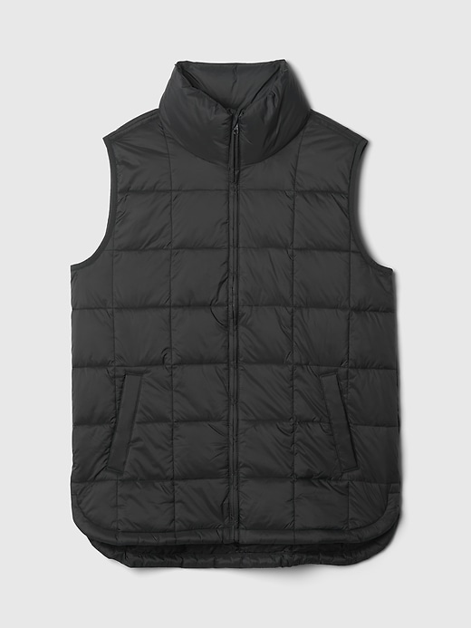 Image number 5 showing, Recycled Lightweight Quilted Puff Vest