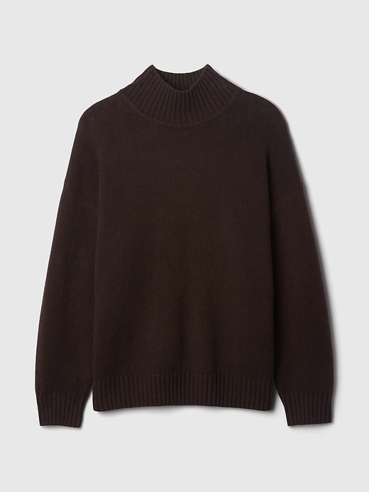 Image number 5 showing, CashSoft Mockneck Sweater