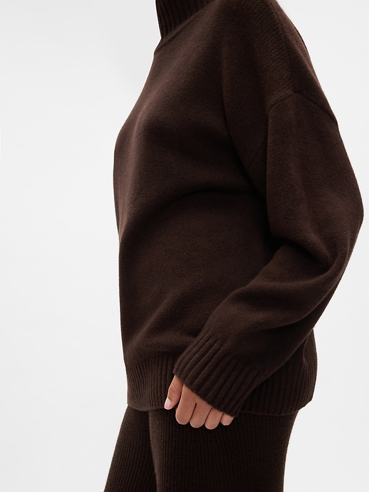 Image number 4 showing, CashSoft Mockneck Sweater