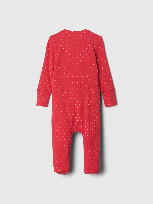 Image number 2 showing, Baby First Favorites TinyRib Footed One-Piece