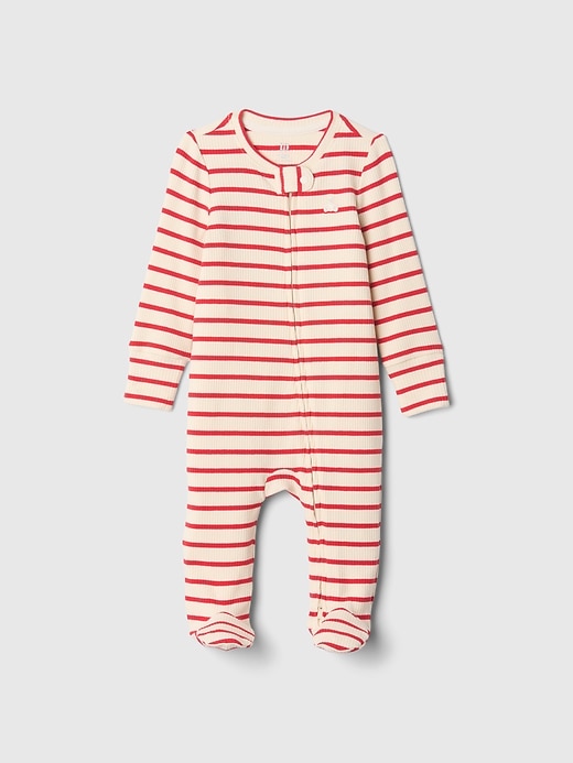 Image number 1 showing, Baby First Favorites Rib Footed One-Piece