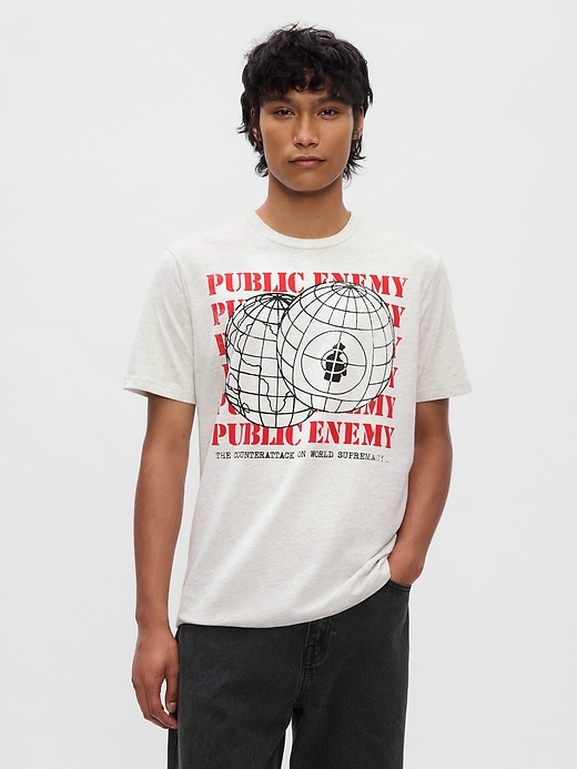 Image number 1 showing, Public Enemy Graphic T-Shirt