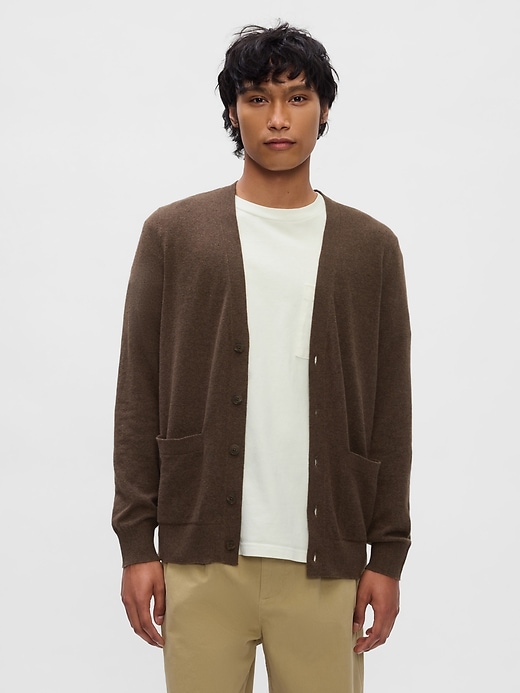 Image number 1 showing, CashSoft Cardigan