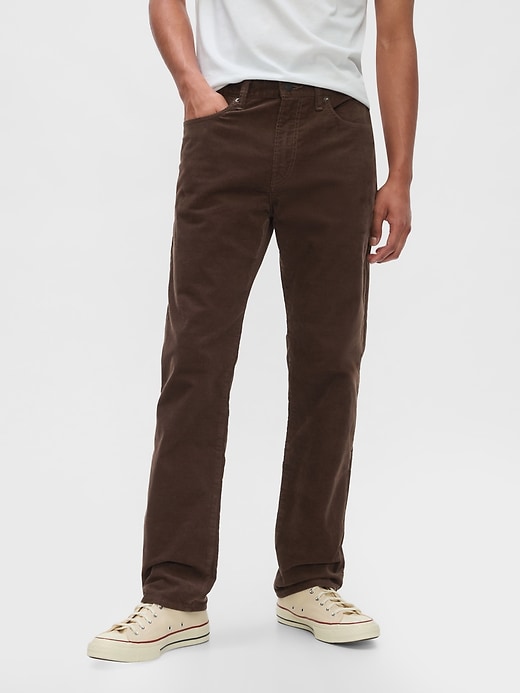 Image number 2 showing, Straight Corduroy Jeans with GapFlex