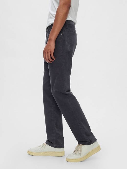 Image number 3 showing, Straight Corduroy Jeans with GapFlex