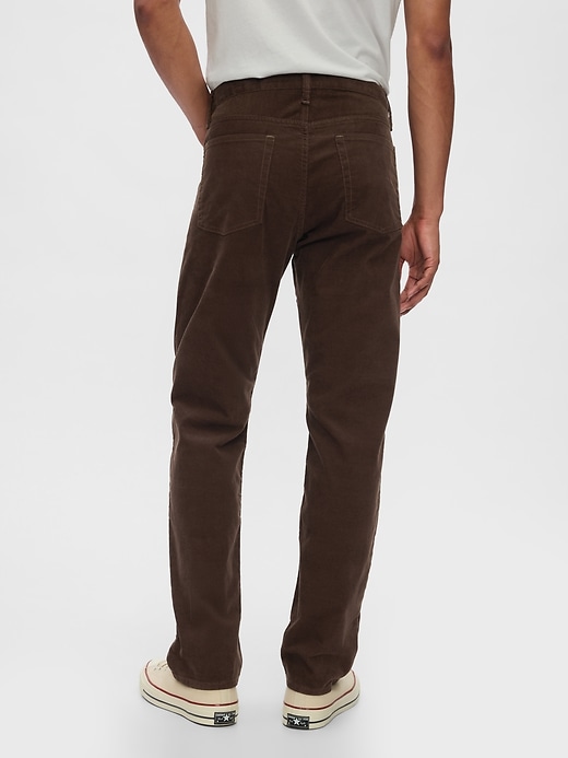 Image number 4 showing, Straight Corduroy Jeans with GapFlex