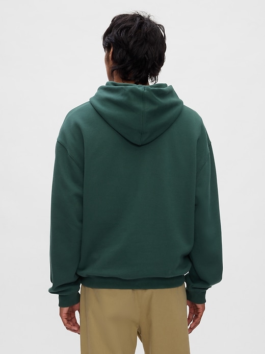 Image number 2 showing, Heavyweight Stitch Logo Hoodie