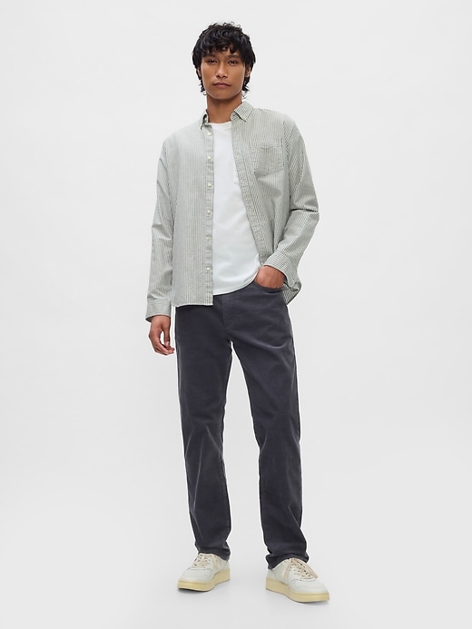 Image number 1 showing, Straight Corduroy Jeans with GapFlex