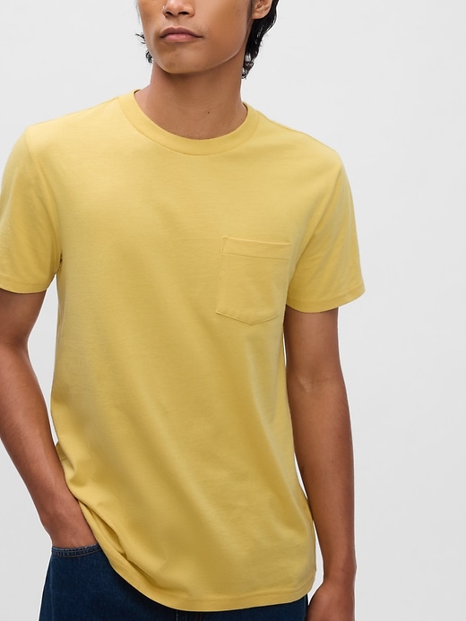 Image number 4 showing, Organic Cotton Pocket T-Shirt