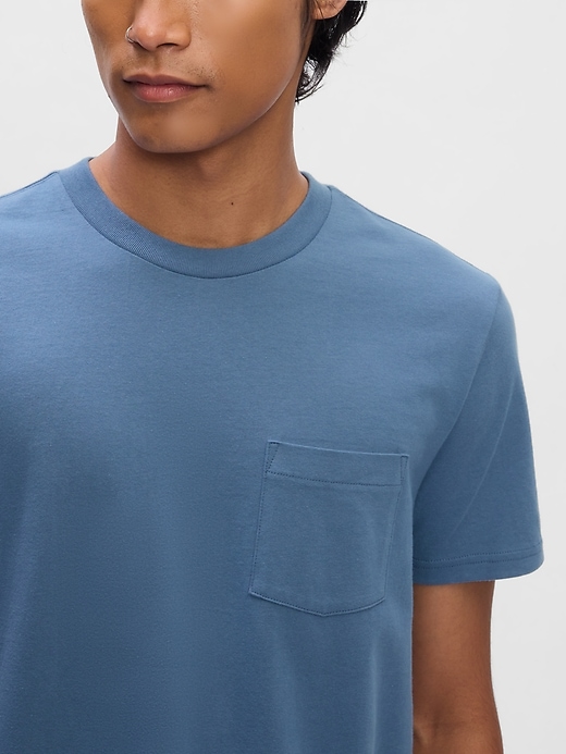 Image number 4 showing, Organic Cotton Pocket T-Shirt