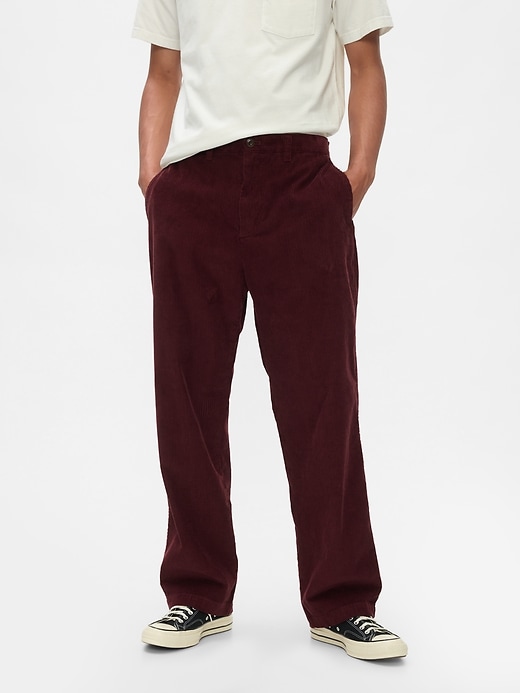 Image number 2 showing, '90s Loose Corduroy Pants