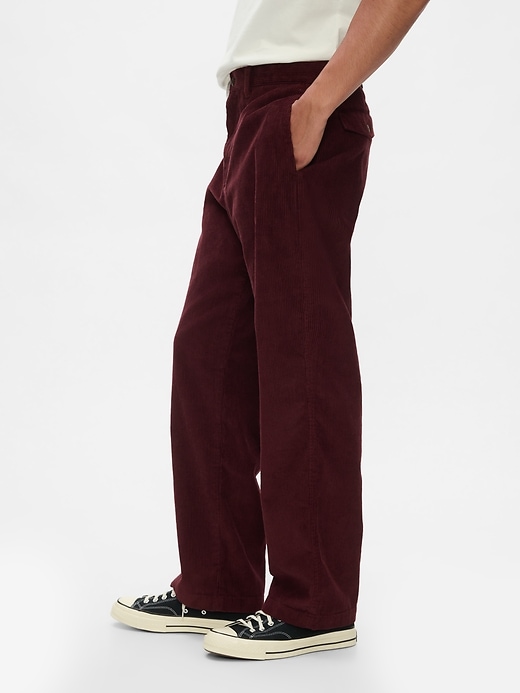 Image number 3 showing, '90s Loose Corduroy Pants