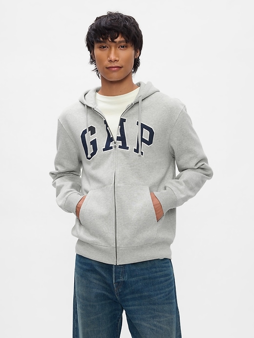 Image number 1 showing, Vintage Soft Arch Logo Full-Zip Hoodie