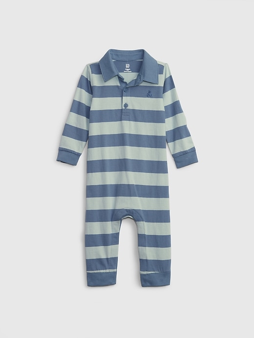 Image number 1 showing, Baby Stripe One-Piece