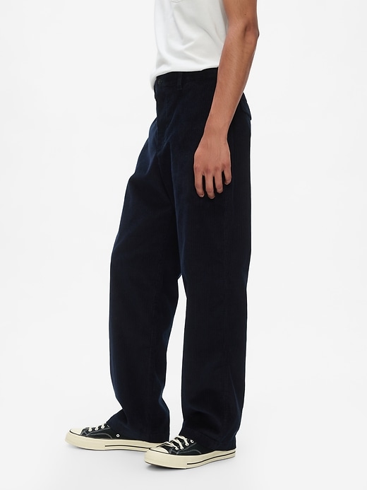 Image number 3 showing, '90s Loose Corduroy Pants