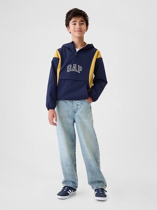 Image number 1 showing, Kids UltraSoft Pull-On Baggy Jeans