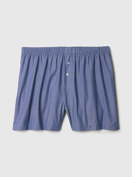 Image number 3 showing, Poplin PJ Boxer Shorts