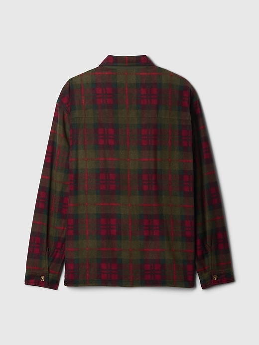 Image number 5 showing, Plaid Shirt Jacket