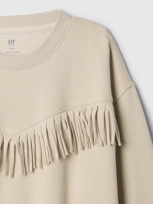 Image number 4 showing, Kids Vintage Soft Fringe Sweatshirt