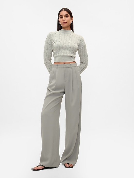 Image number 1 showing, 365 High Rise Pleated Trousers