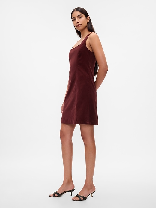 Image number 3 showing, Velvet Mini Dress