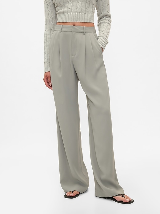 Image number 2 showing, 365 High Rise Pleated Trousers