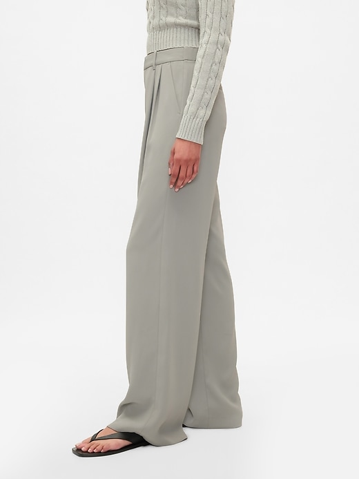 Image number 3 showing, 365 High Rise Pleated Trousers