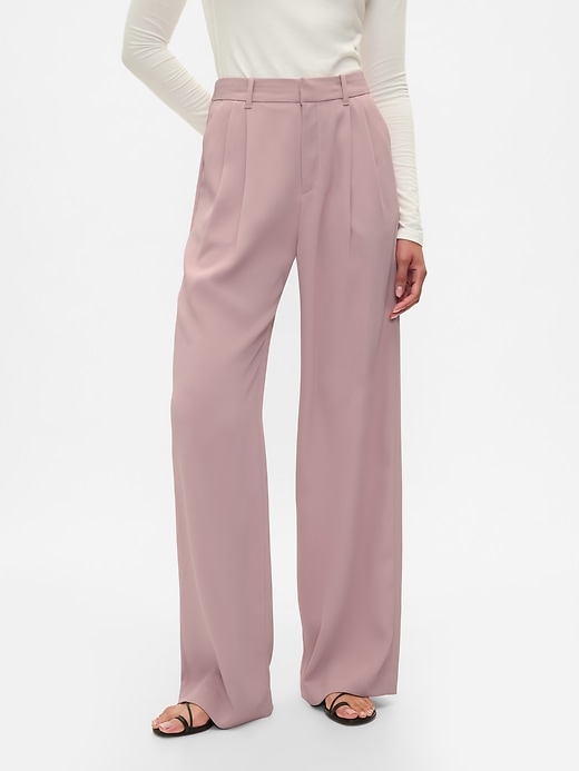 Image number 2 showing, 365 High Rise Pleated Trousers