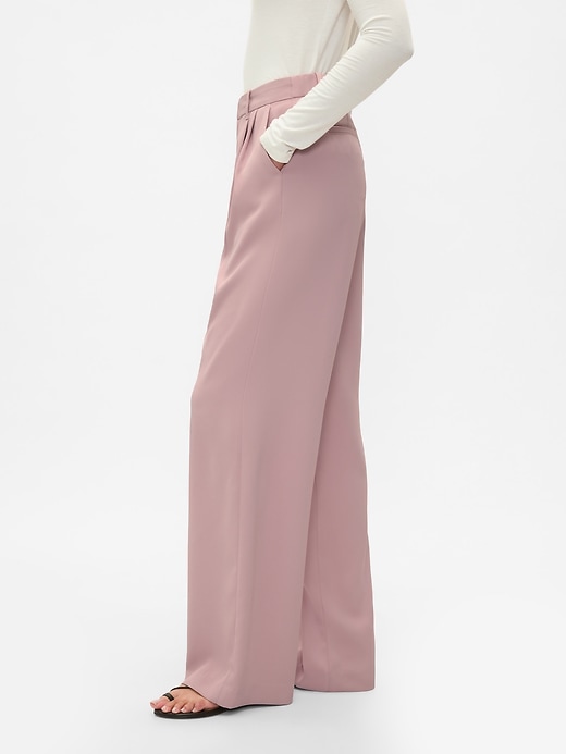 Image number 3 showing, 365 High Rise Pleated Trousers