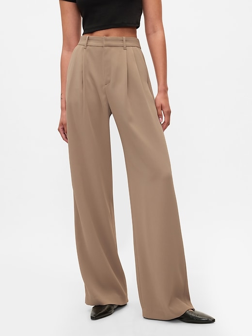 Image number 2 showing, 365 High Rise Pleated Trousers