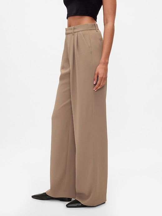 Image number 3 showing, 365 High Rise Pleated Trousers