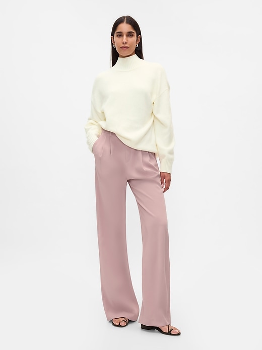 Image number 1 showing, 365 High Rise Pleated Trousers