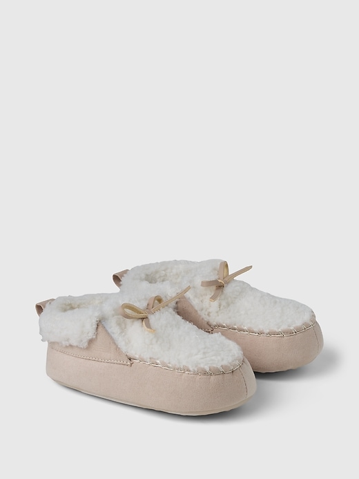 Image number 2 showing, babyGap Cozy Moc Slippers