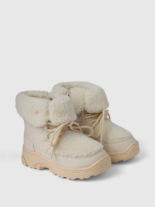 Image number 2 showing, babyGap Cozy Lace-Up Boots