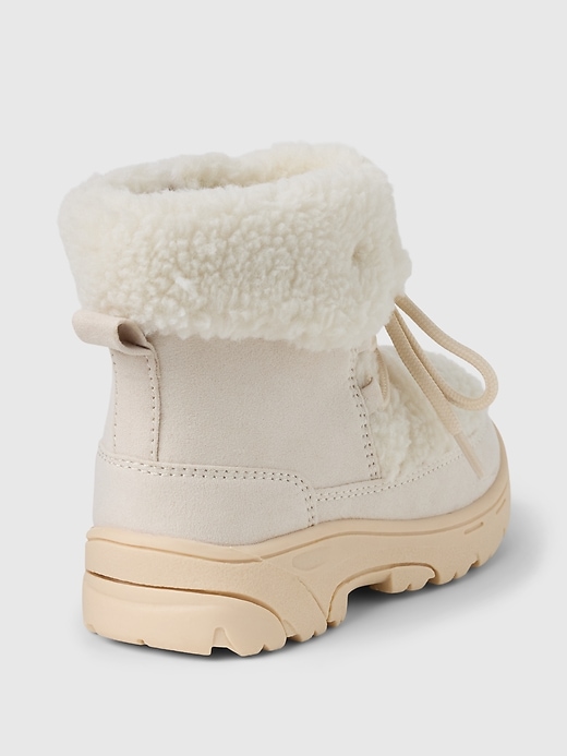 Image number 4 showing, babyGap Cozy Lace-Up Boots