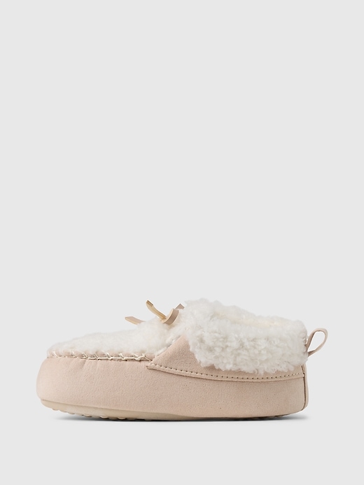 Image number 5 showing, babyGap Cozy Moc Slippers