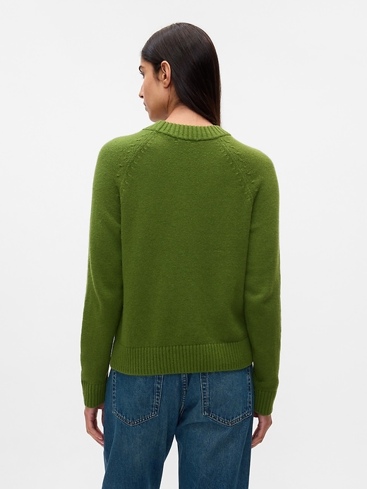 Image number 2 showing, CashSoft Crewneck Sweater