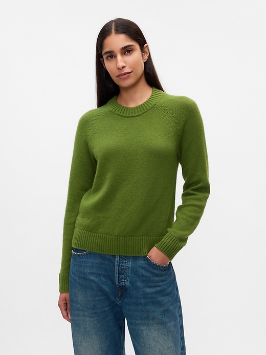 Image number 1 showing, CashSoft Crewneck Sweater