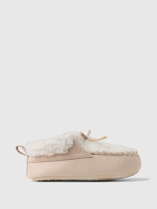 Image number 1 showing, babyGap Cozy Moc Slippers