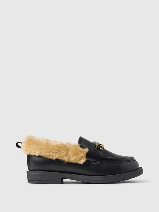 Image number 1 showing, babyGap Faux Fur Loafers